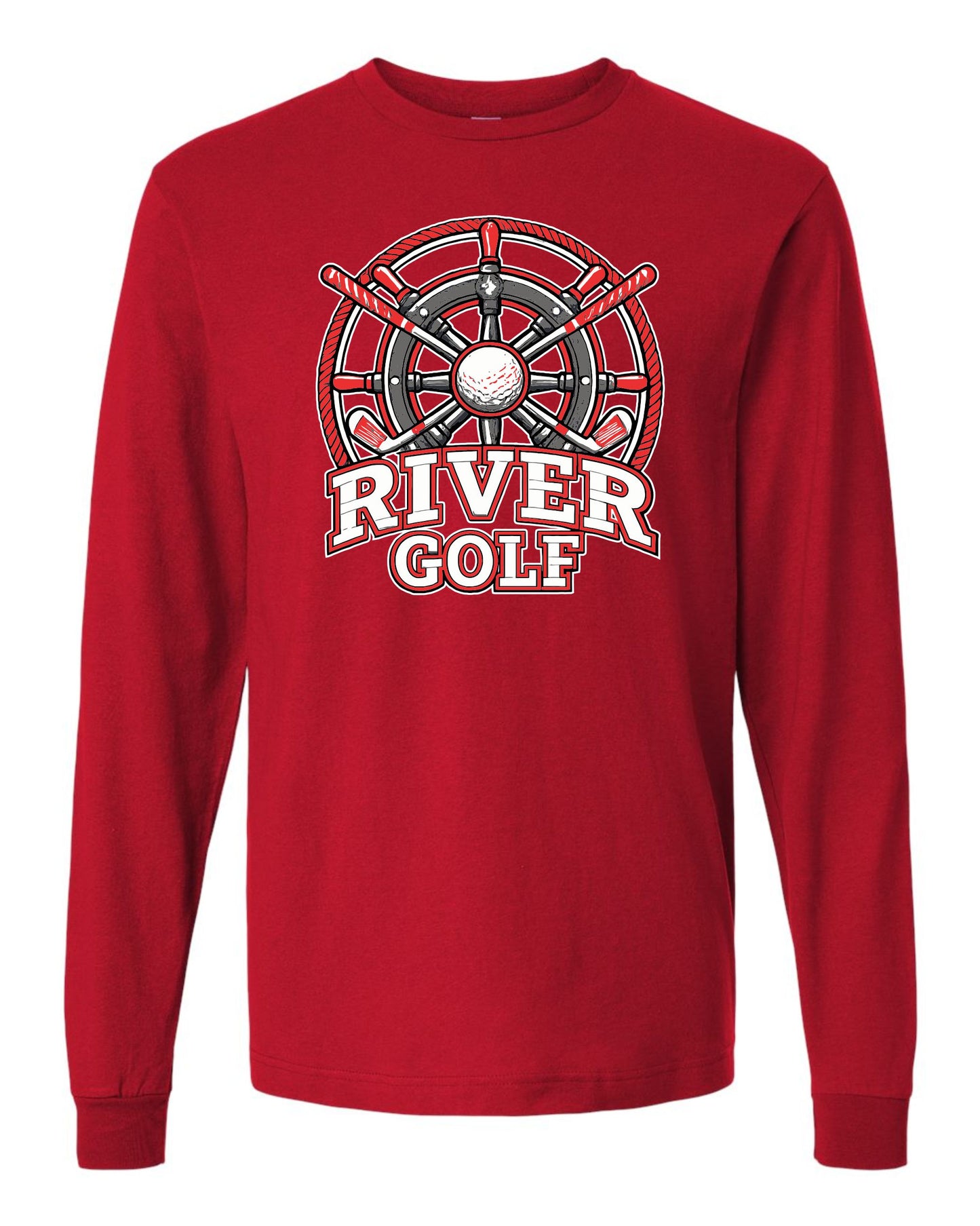 Unisex Fine Jersey Long Sleeve T-Shirt - Design #1