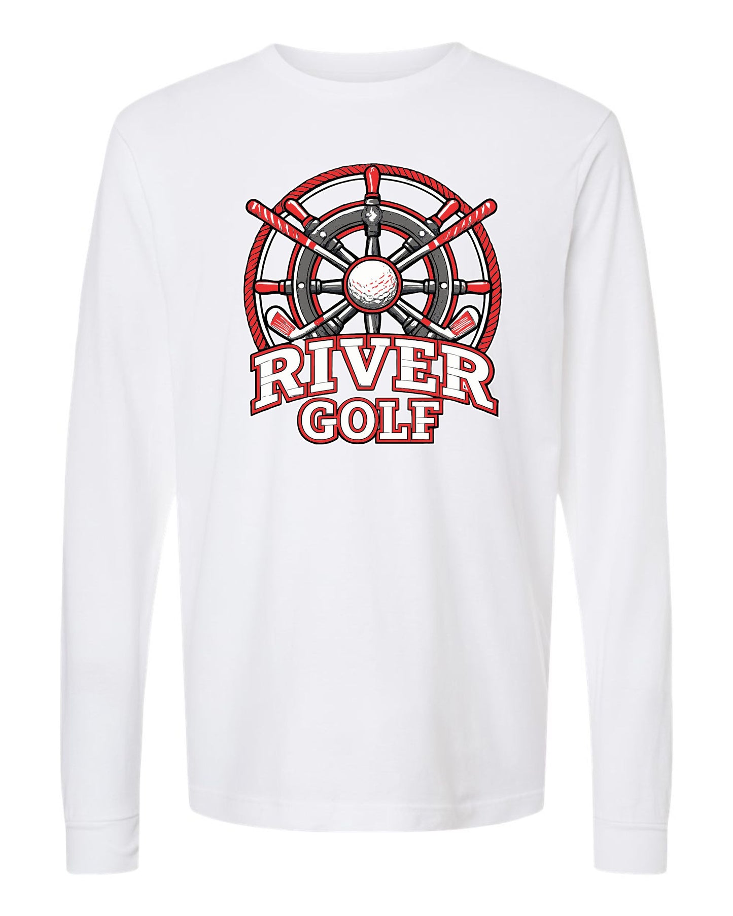 Unisex Fine Jersey Long Sleeve T-Shirt - Design #1