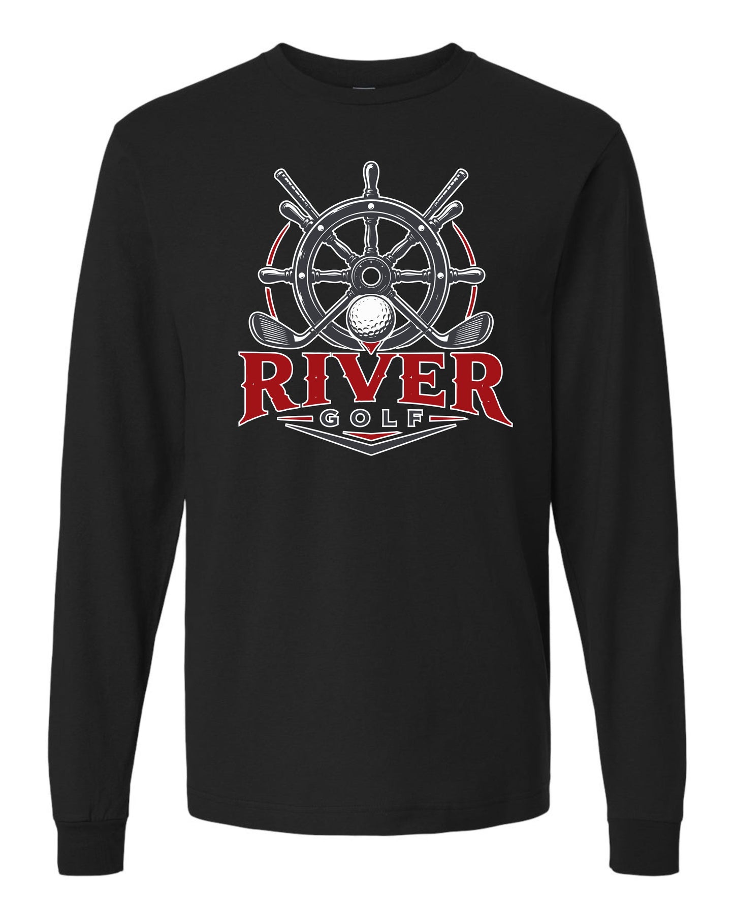 Unisex Fine Jersey Long Sleeve T-Shirt - Design #2
