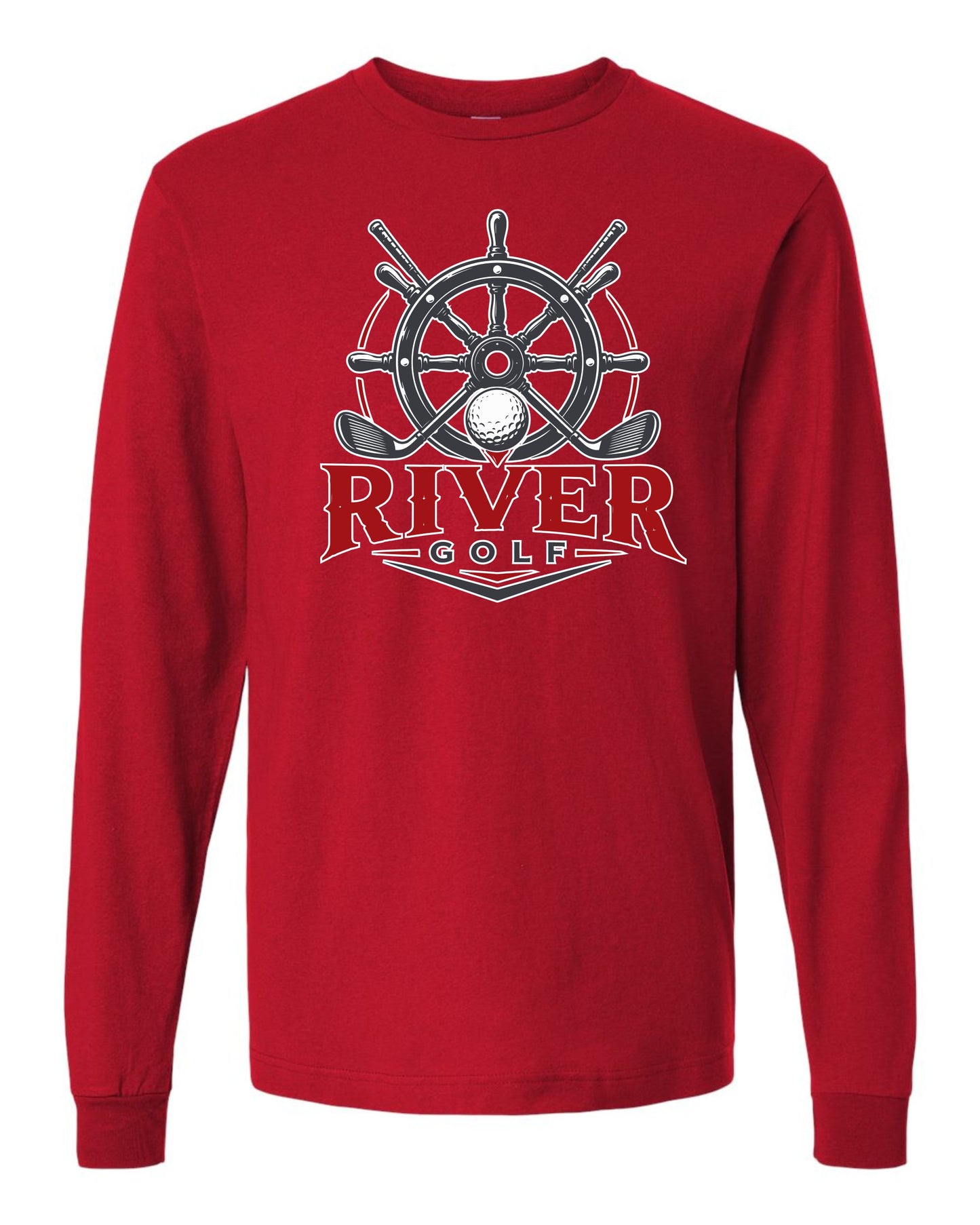 Unisex Fine Jersey Long Sleeve T-Shirt - Design #2