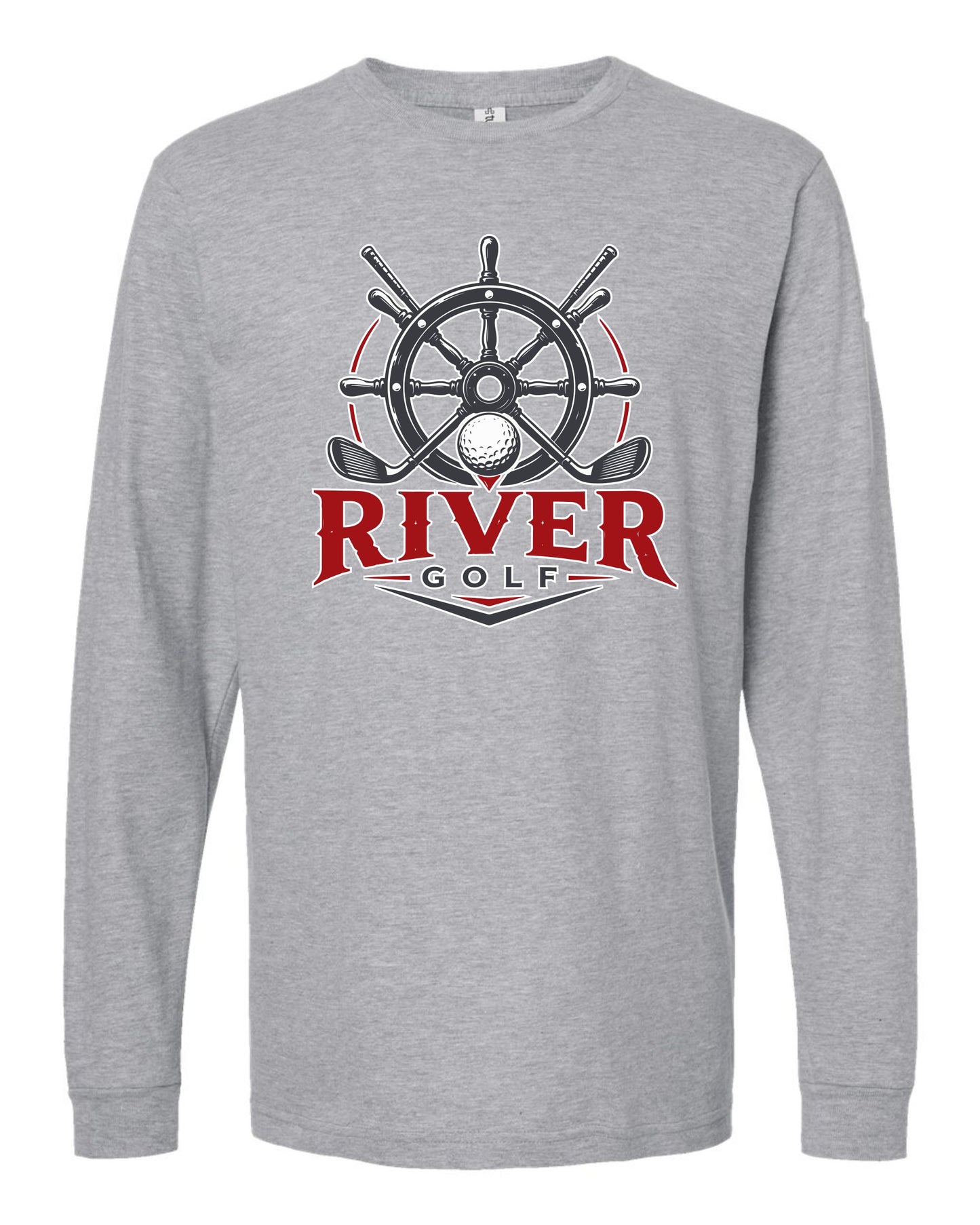Unisex Fine Jersey Long Sleeve T-Shirt - Design #2