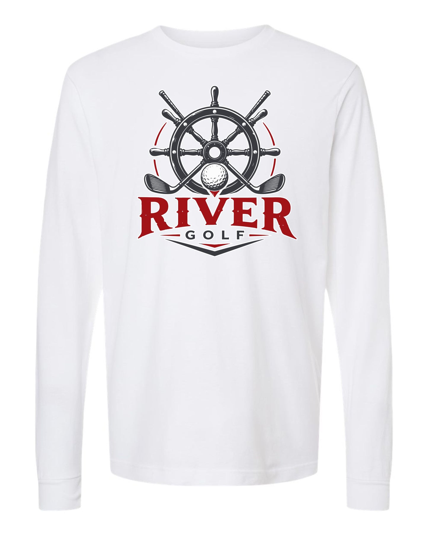 Unisex Fine Jersey Long Sleeve T-Shirt - Design #2