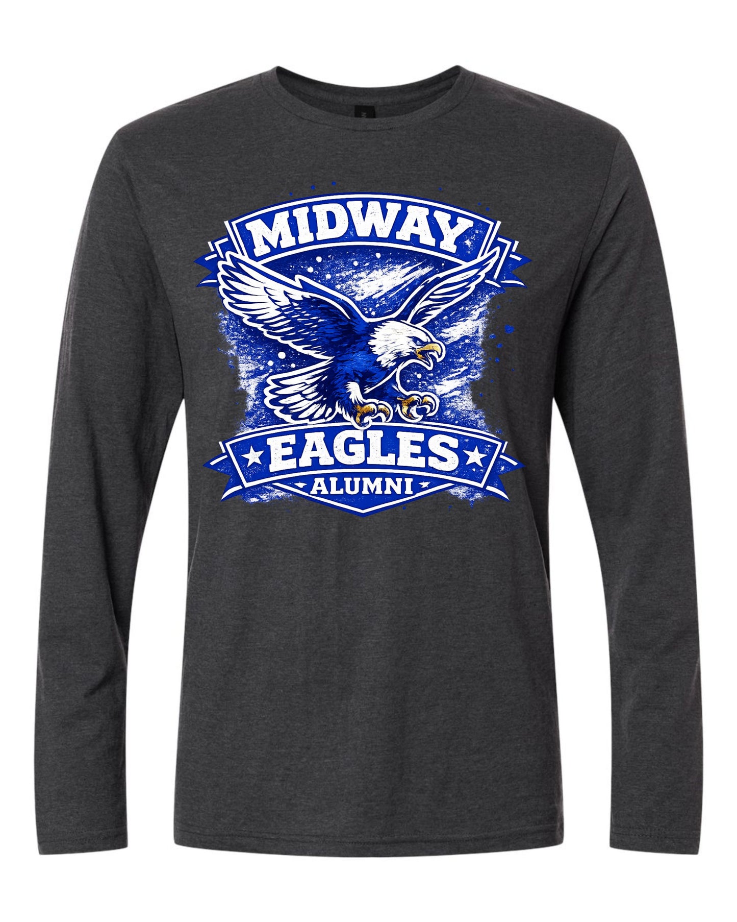 MIDWAY EAGLES ALUMNI - Unisex Long Sleeve T-Shirt