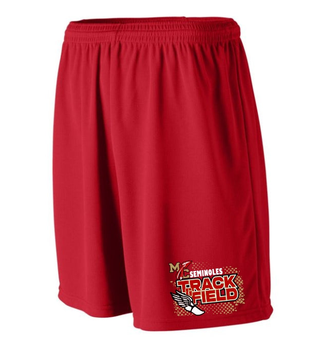 Wicking Mesh Athletic Shorts