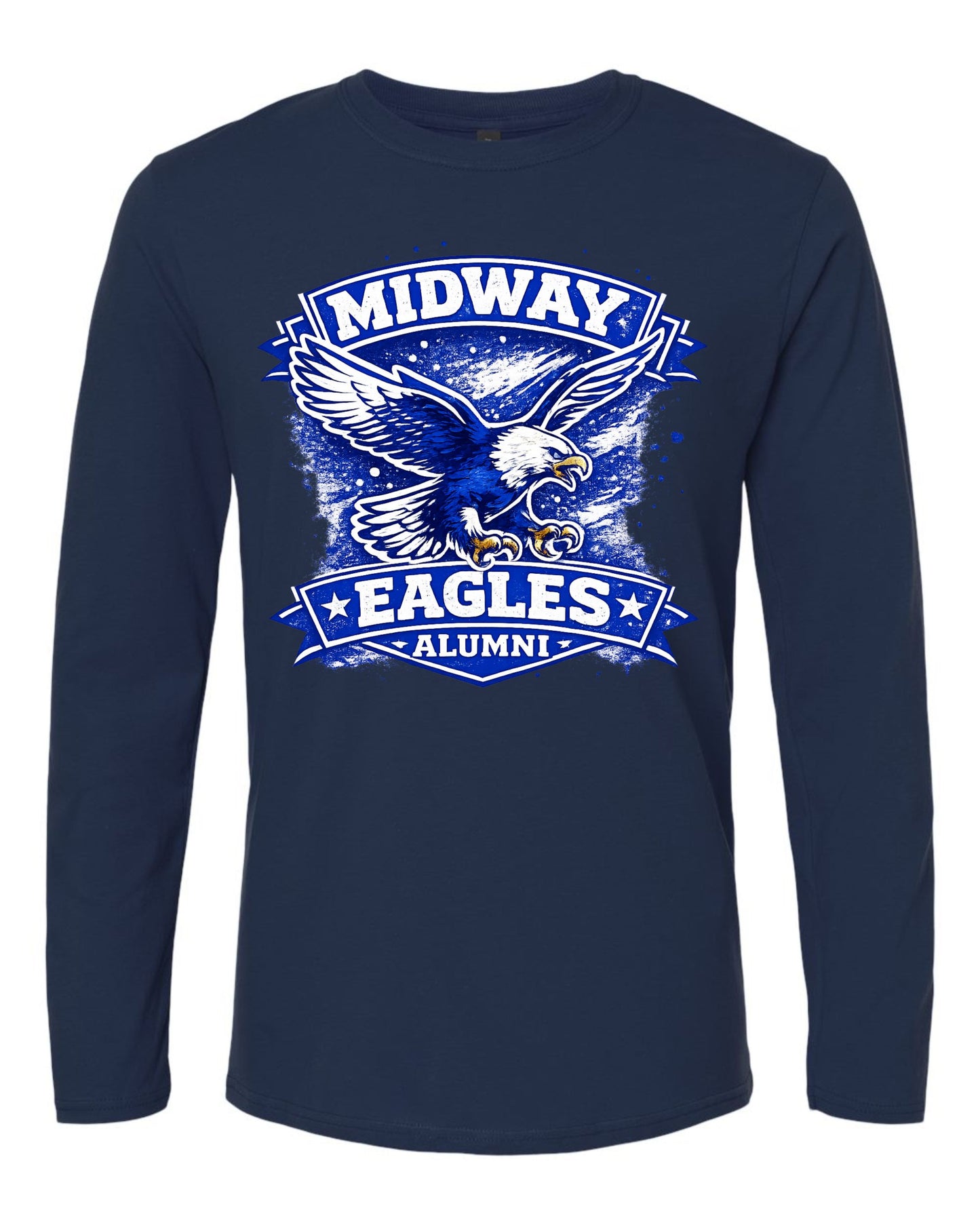 MIDWAY EAGLES ALUMNI - Unisex Long Sleeve T-Shirt