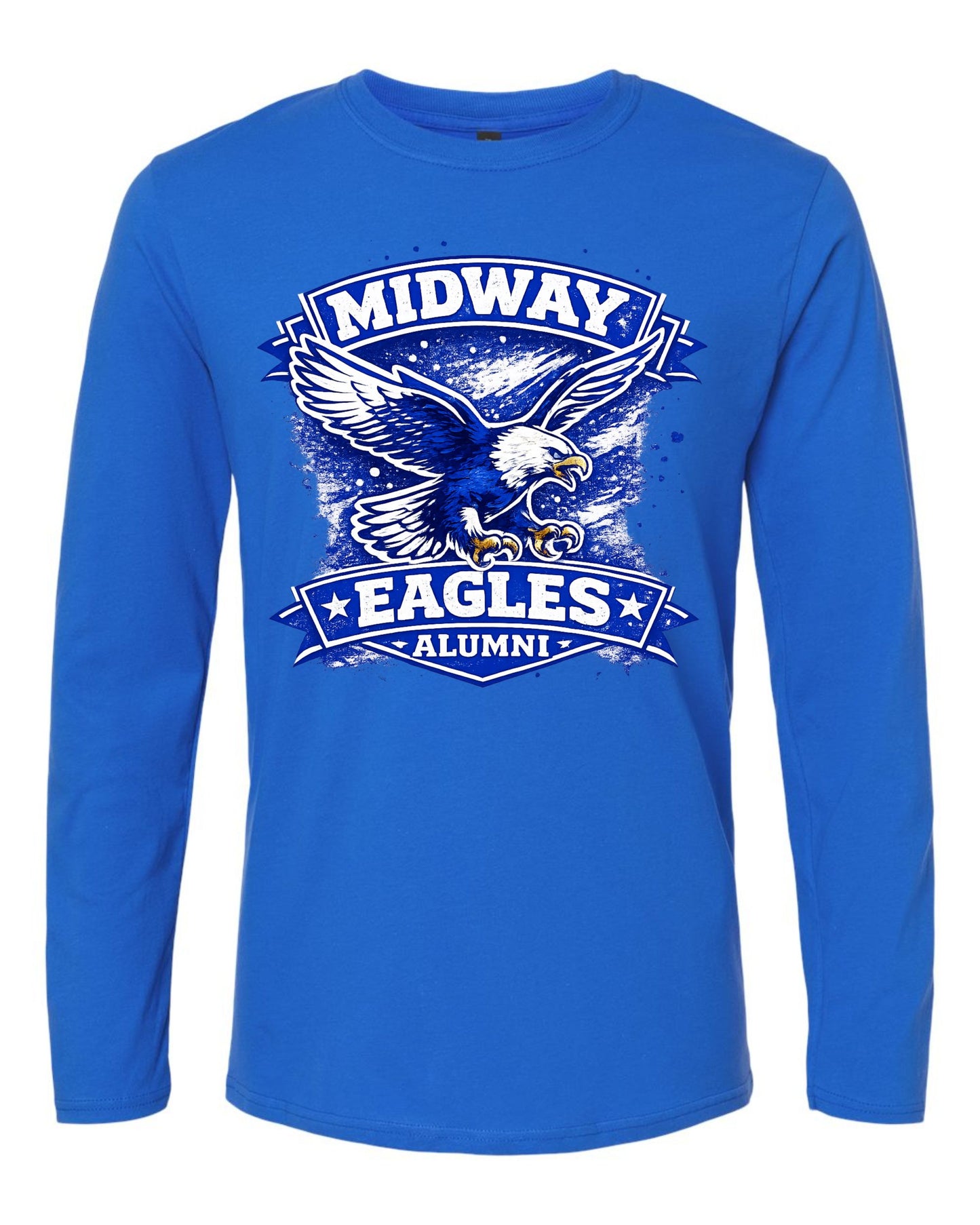 MIDWAY EAGLES ALUMNI - Unisex Long Sleeve T-Shirt