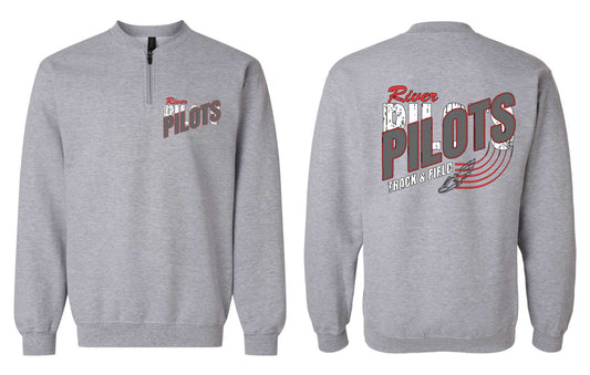 River Track 1/4 Zip Pullover