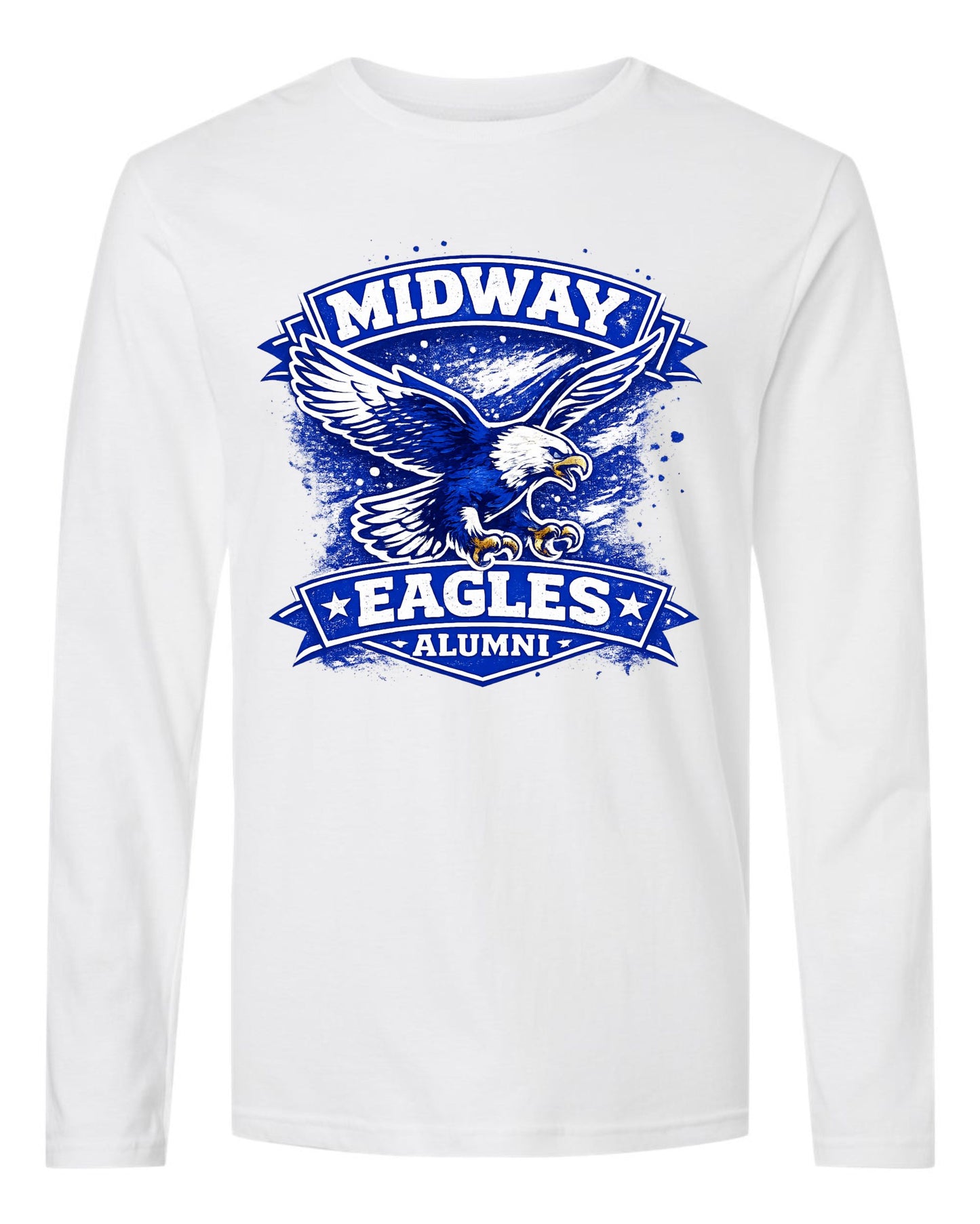 MIDWAY EAGLES ALUMNI - Unisex Long Sleeve T-Shirt